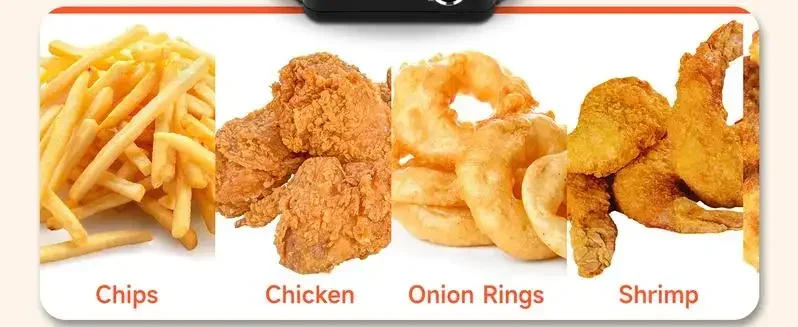 Description Picture 4 of itemSUSTEAS Deep Fryer with Basket, 1500W Electric Deep Fryers for Home Use with Temperature Control, Removable Lid and 2.5L/1.5L