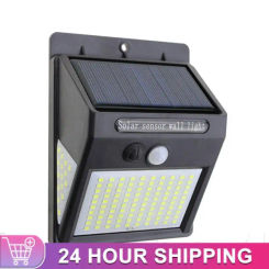 Led Solar Spotlight For Outdoor Solar Lights Waterproof With Motion Sensor 100 40 Led Solar Focus Garden Yard Decor Wall Light