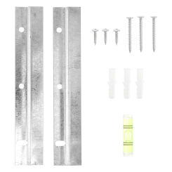 French Cleat Interlocking Hardwares Kit Metal Z Hanger for Picture Frames
