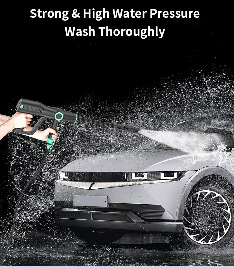 Description Picture 3 of itemPortable High Pressure Water Gun For Cleaning Car Wash Machine Automatic Garden Watering Hose Nozzle Sprinkler Foam Water Gun