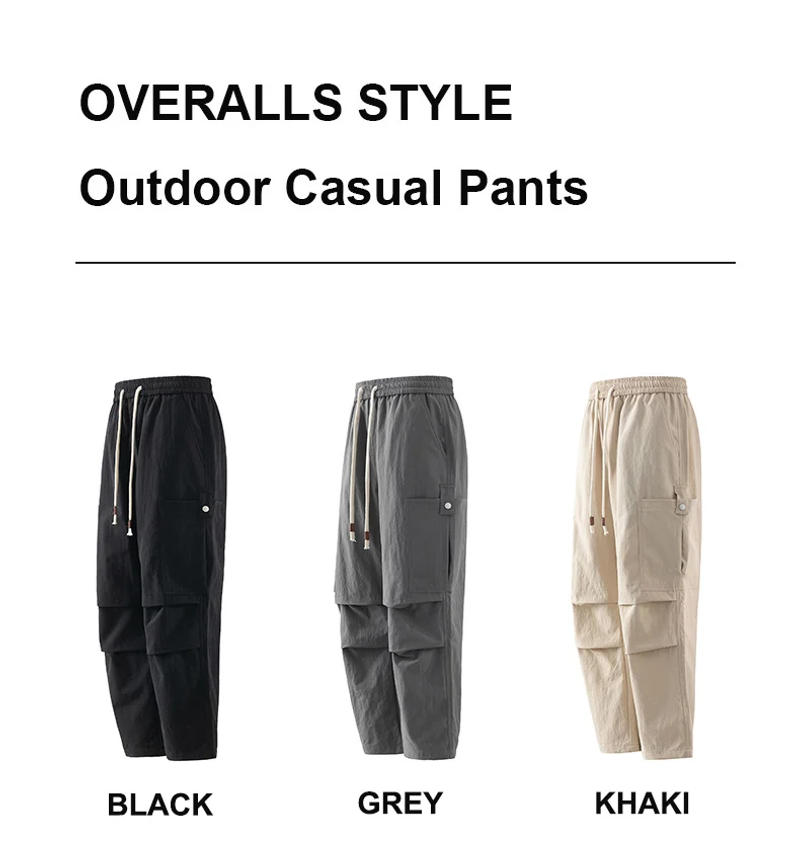 Description Picture 3 of itemCHRLCK Men's Waterproof Hiking Overalls Quick Drying Pants Breathable Trousers Fishing Camping Outdoor Sport Pants