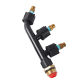 3Way brass connector