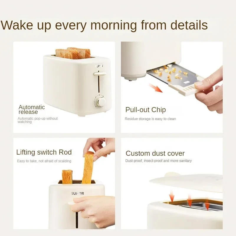 Description Picture 6 of item3 in 1 Bread Maker, Toaster, and Sandwich Maker for Home Breakfast Use