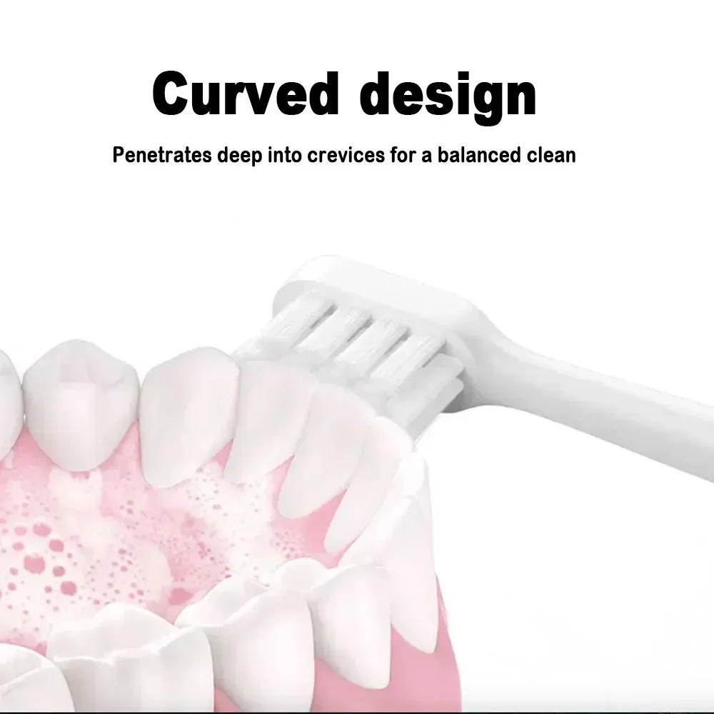 Description Picture 3 of item4PCS Replacement Brush Heads For Xiaomi Mijia T200 Sonic Electric Toothbrush Head Soft Bristle