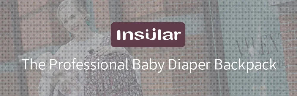 Description Picture 3 of itemInsular Baby Diaper Bag Multifuntion Nappy Stroller Backpack Maternity Mummy Bag Baby Waterproof Diaper Changing Bag Backpacks