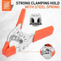 Portable Heavy Duty Spring Clamps Durable Firm Grip Metal Clip 6inch Non Slip Spring Clip