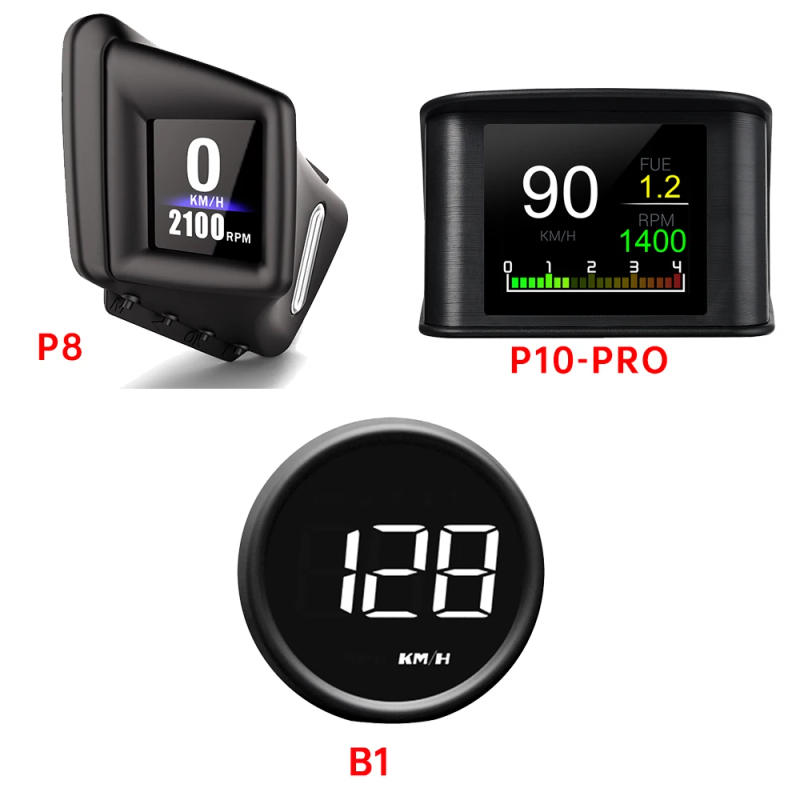 Description Picture 4 of itemHUD OBD2+GPS On-board Computer Head up Display Car tachometer Turbo Oil Pressure Water Temp GPS Speedometer For Gasoline Car