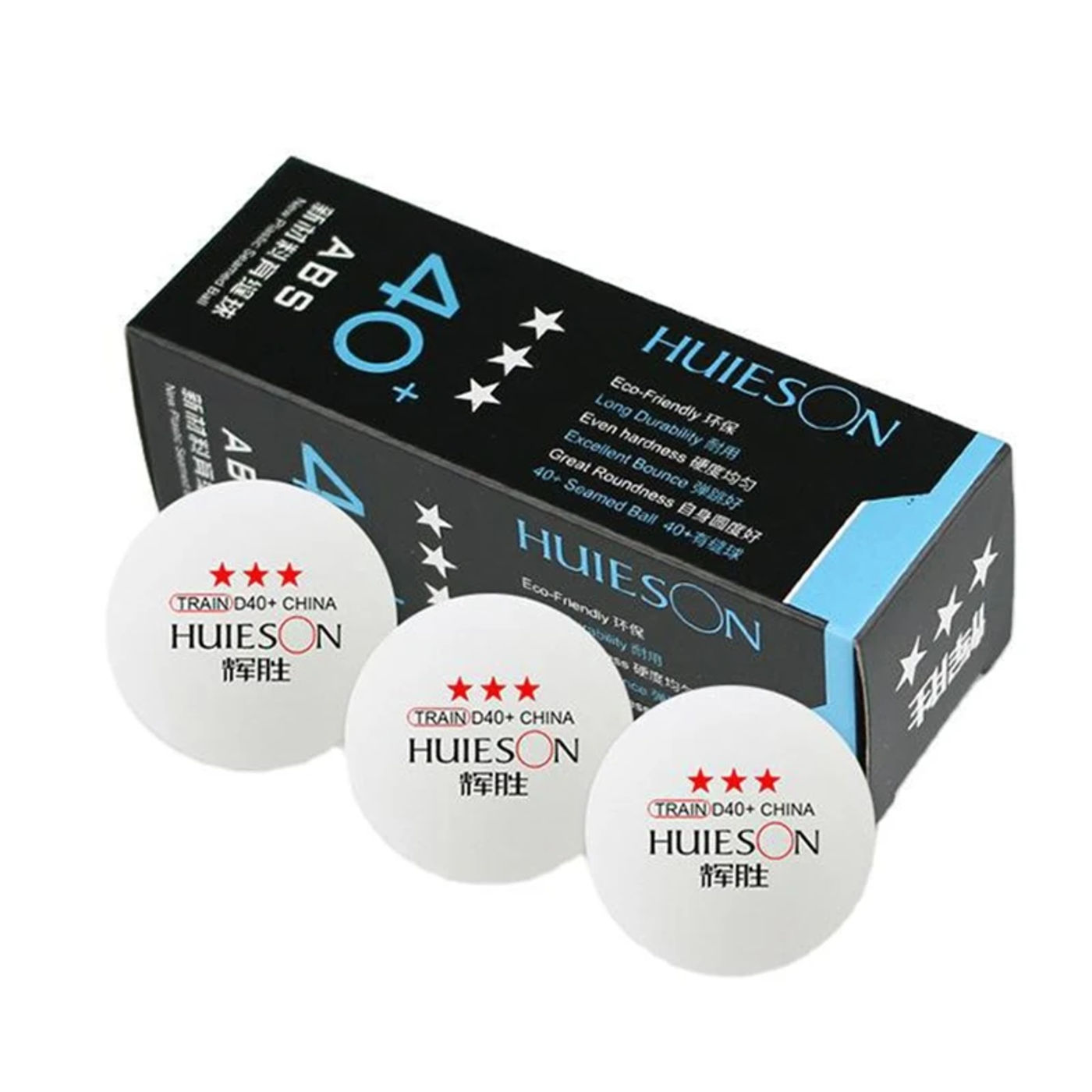 Description Picture 4 of itemTable Tennis Ball 3 Stars Competition Training Balls New Materials High Elasticity Quality Ping-Pong Balls 40+mm
