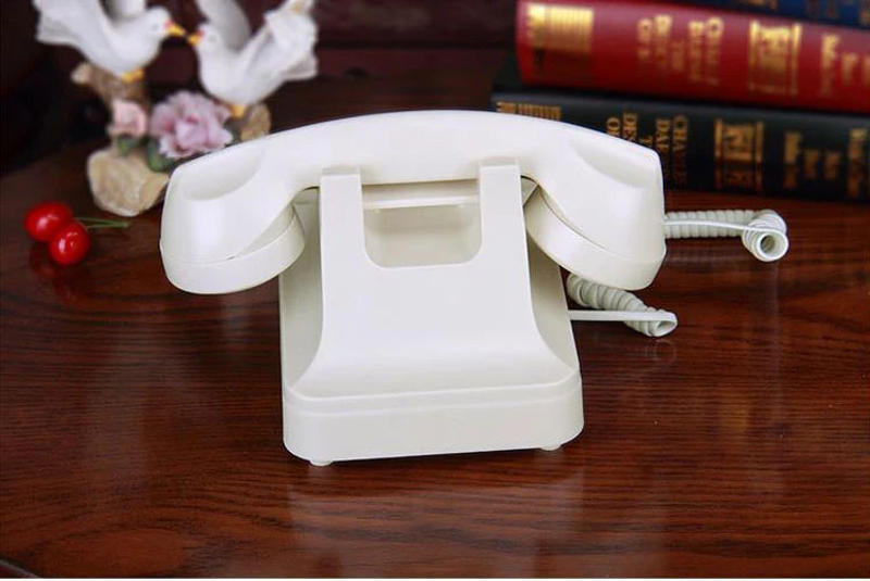 Description Picture 5 of itemRetro cordless GSM sim card revolve telephone Swivel Plate Rotary Dial Antique Landline Phone For Office Home Hotel house