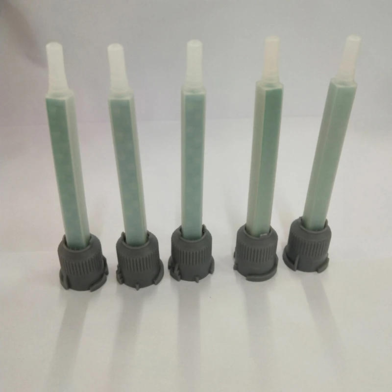 Description Picture 6 of item50Pcs Epoxy Adhesive Mixing Nozzle Static Mixing Nozzle MB5-16 Mixing Tube (1:1Ratio) For AB Glue Mixer