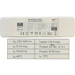 LED POWER SUPPLY LS-30-24 SS-45-24LB SS-60-24LB LS-60-24 LS-75-24 LS-120-24 LS-150-24 For Eaglerise Drive controller