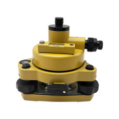 Replace Rotating Tribrach And Adapter for Prisms GPS Surveying With Optical Plummet 5/8"x11 Mount Yellow