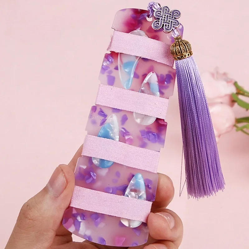 Description Picture 2 of item1pc Guzheng Nail Storage Board Pipa Nail Board Wrapped Deck Nail Board Wrapped Card Adhesive Guzheng Accessories