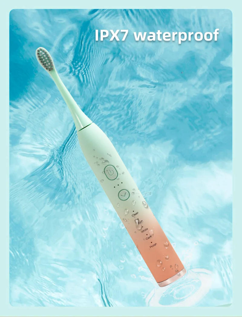 Description Picture 4 of itemTongwode Electric Sonic Toothbrush Rechargeable Waterproof Electronic USB Charge Whitening Tooth Brushes Replacement Heads Adult