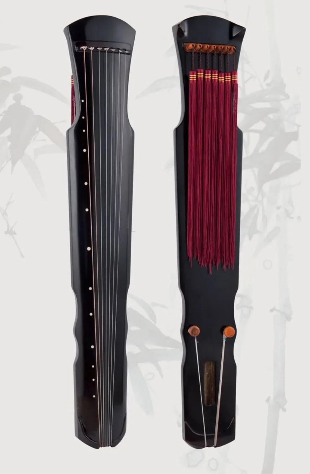 Description Picture 3 of item7 Strings Fuxi Guqin 123cm Handmade Guzheng Beginner Traditional Chinese Musical Instrument Professional Stringed Instruments