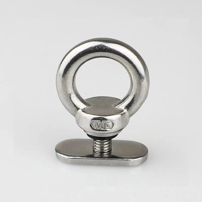 Description Picture 5 of itemStainless Steel 316 Eye Bolt Slide Track Lock Hanging Ring Kayak Trailer Drawwire Fixers Tent Canoe Fasteners