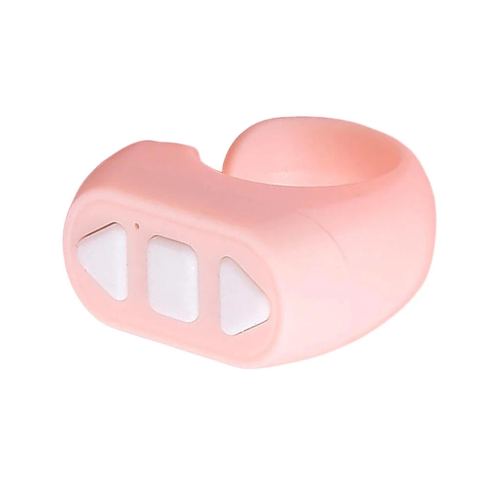 Description Picture 3 of itemRechargeable Wireless Bluetooth Shutter Release Button Mini Fingertip Ring Remote Control Phone Selfie Controller Self-Timer New