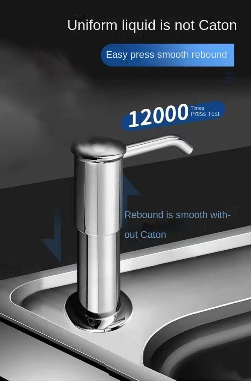 Description Picture 6 of itemKitchen sink soap dispenser soap dispenser extension tube detergent detergent presser Dish basin pressure extractor