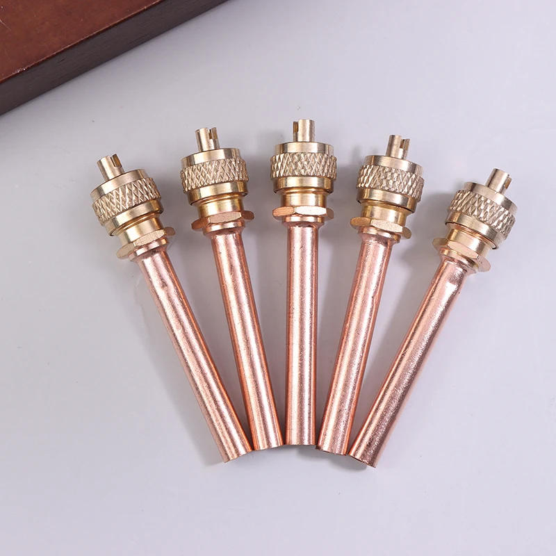 Description Picture 4 of item5Pcs Air Conditioner Refrigeration Access Valves 6MM OD Tube Filling Par 20CC Spare Part Replacement Stem Core Filling Parts
