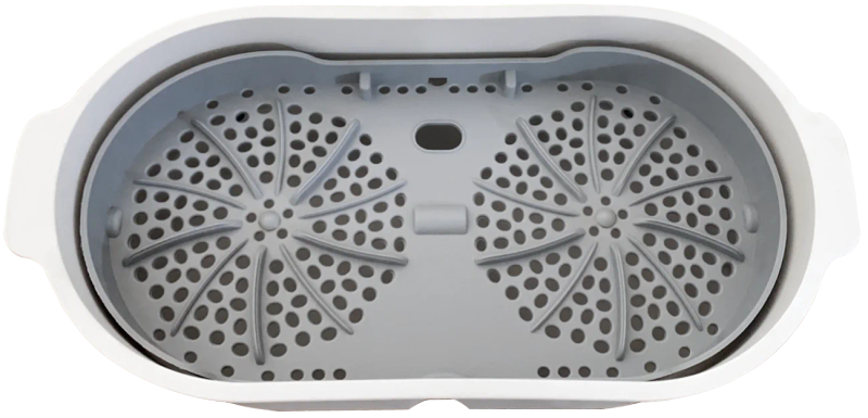 Description Picture 5 of itemDouble cleaning mops with self cleaning drying spin bucket mop set scrubber electric floor clean dual mop scrubber