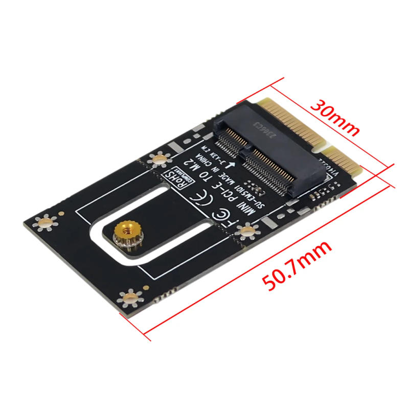 Description Picture 5 of itemXT-XINTE A+E Key M.2 NGFF To Mini PCI-E Wireless WIFI Compatible-Bluetooth Module m2 NGFF to mPCIE Adapter Card Converter for PC