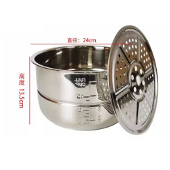 5L Electric pressure cooker liner inner bowls multicooker bowl stainless steel tank for cooking soup porridge