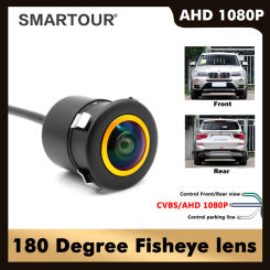 SMARTOUR 4K AHD 1080P Car Universal Rear View Camera Visual Angle Car Reverse Camera Cable Camera IP68 Waterproof Night Vision