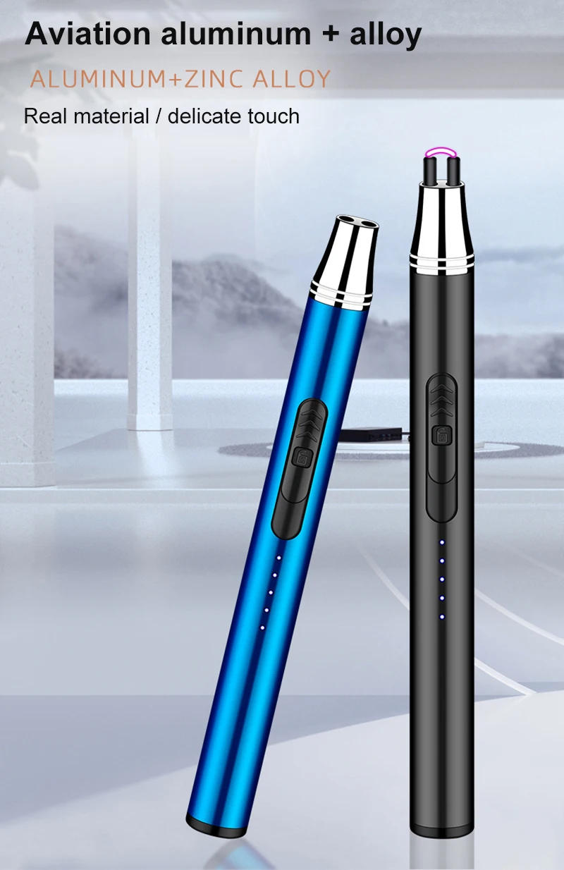 Description Picture 6 of itemUSB Windproof Flameless Electric Arc BBQ Igniter Plasma Ignition Kitchen Lighter For Candle Gas Stove Lighter Selectric Rod