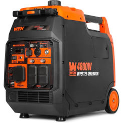 4800-W Portable Inverter Generator, Electric Start, RV-Ready, Quiet and Lightweight w/ Fuel Shut Off & CO Watchdog (56480iX)
