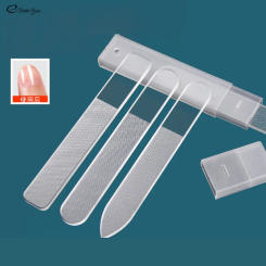 Professional Nail Files Nano Glass Sanding Polishing Files Transparent Nail File Grinding Equipment Tools Manicure Art
