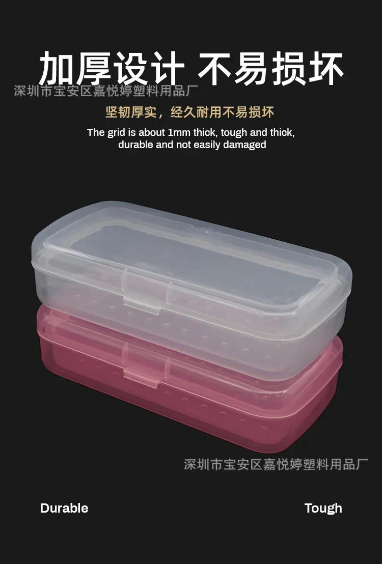 Description Picture 6 of itemNail Sterilizer Tray Disinfection Box Sterilizing Clean Nail Art Salon Manicure Implement Sanitize Tool Equipment Cleaner Tools