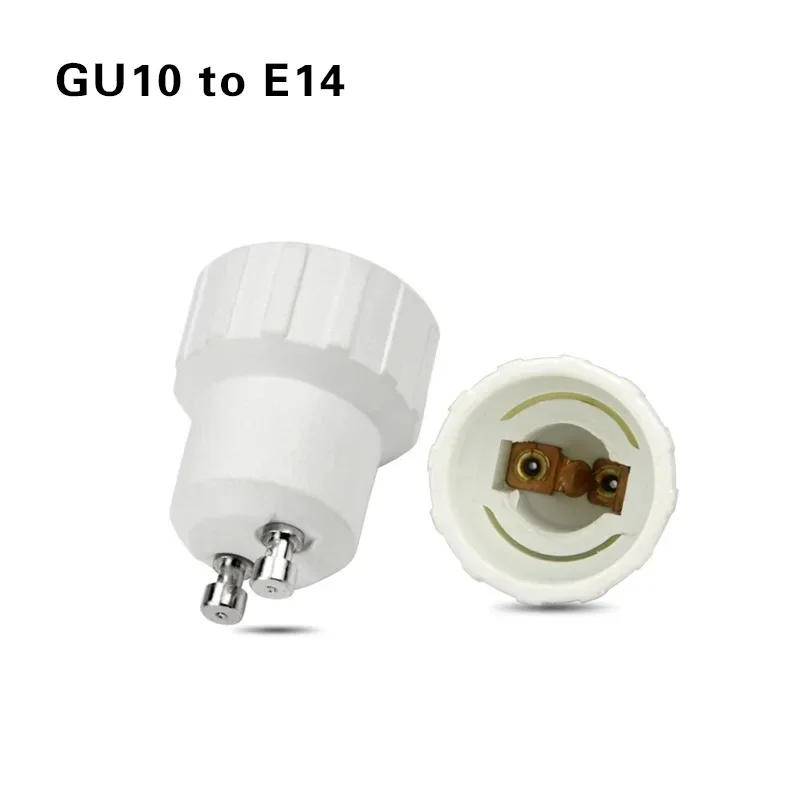 Description Picture 4 of item5/10/20PCS GU10-E14 Bulb Holder GU10 To E14 LED Lamp Base Converter Socket Fireproof Flame Retardant Material Light Base Holder