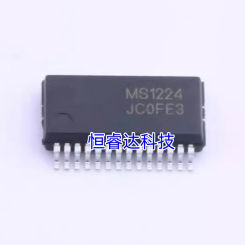1pcs/lot MS1224 Rotary Switches 2 POL OFF-ON SLDR ic chips in stock