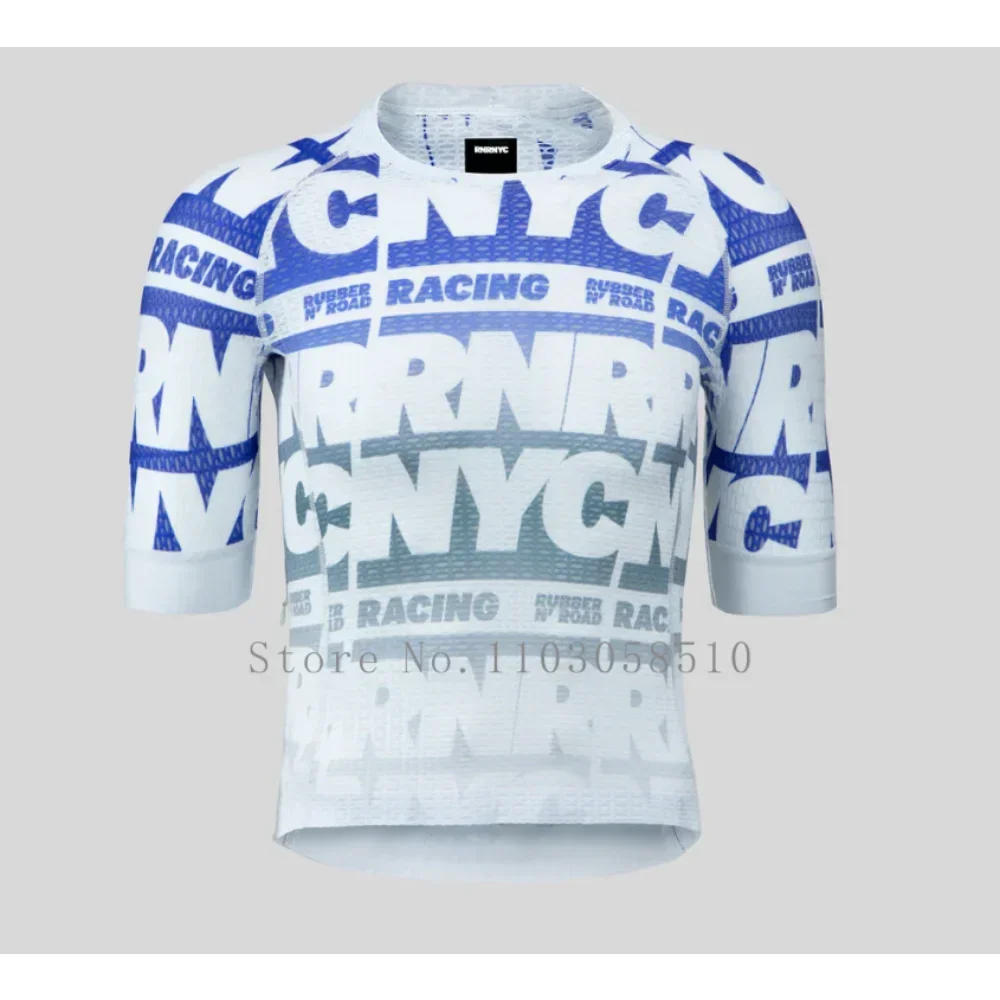 Description Picture 5 of itemRUBBER N'ROAD Summer Cycling Clothing tops MTB Bike Clothes Maillot Ropa Ciclismo Man Cycling Bicycle Maillot Ciclismo Hombre