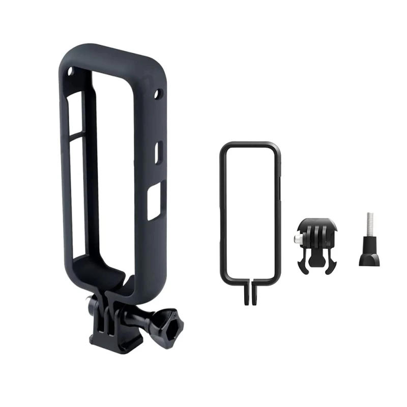 Description Picture 3 of item3-IN-1 Lens Cap Protector + Protection Frame + Lens Guards for Insta 360 X3 Sports Camera Protector Set Anti-scratch Accessories