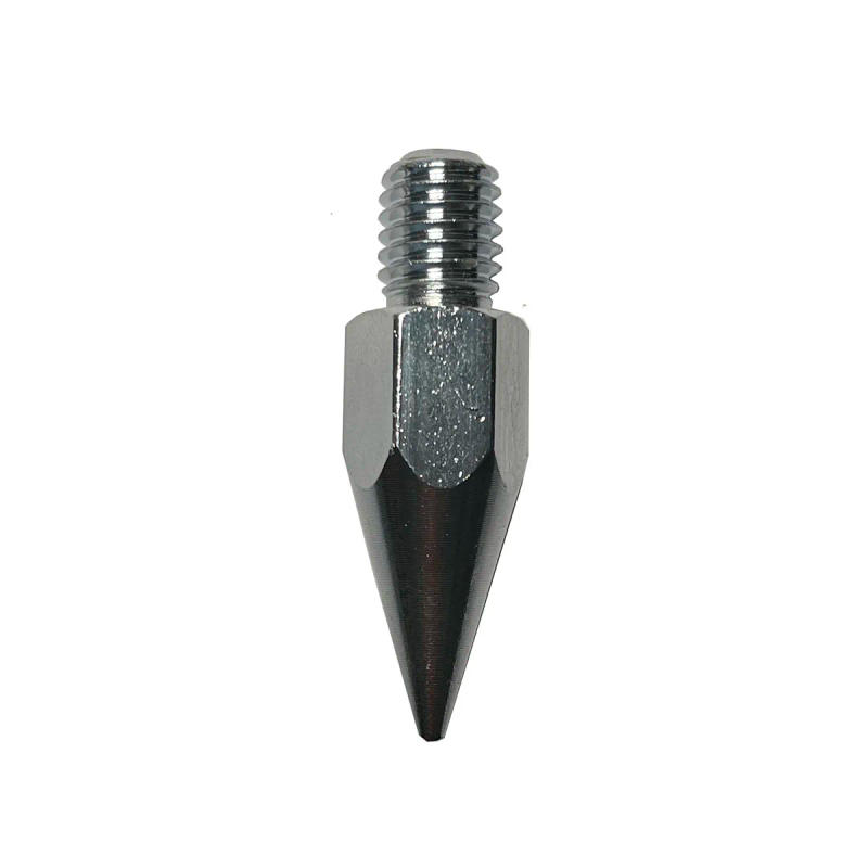 Description Picture 2 of item1PC M8/M10 Stainless Steel Replacement Point Fit For Prisms Pole Prisms Mini Rod With 1/4" Female Thread