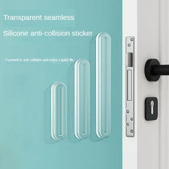 1 Sheet Self Adhesive Buffer Pads Silicone Door Stopper Cabinet Bumpers Wall Protector Furniture Refrigerator Anti-crash Pad