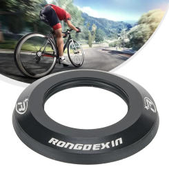 Bicycle Headset Cap Mountain Bike Top Cap Cover CNC Aluminum Alloy Headset Cap An O-ring Seal With Dustproof Rubber Sleeve