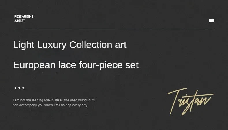 Description Picture 3 of itemLace edge bed skirt bed cover matte four piece set, 1.5m 1.8m European style thickened version