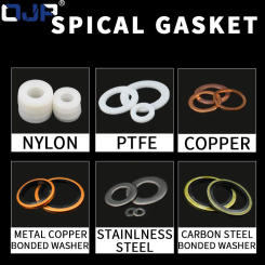 Gasket Copper Stainless Steel PTFE Metal Carbon Steel Bonded Washer Water pipe faucet gasket washer seal mesh filter
