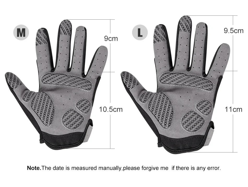 Description Picture 5 of itemNoeby Fishing Gloves Non-slip Full Finger Outdoor Sun Protection Anti-UV Cycling Running Gloves Men Women Tackle
