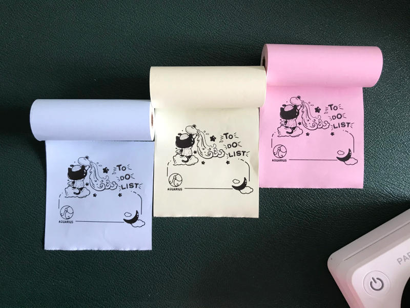 Description Picture 5 of item3Rolls Paper Roll 80*30mm 77*30 10Years Thermal Label Sticker Photo Paper White Color for PAPERANG P3 Photo Pocket Mini Printer