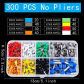 300 PCS No Pliers