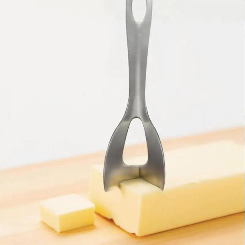 Description Picture 2 of itemStainless Steel Cheese Cutter Slicer Food Grade Cheese Butter Cutter Cake Spatula Cheese Tools Cheese Cloth Ralador De Queijo
