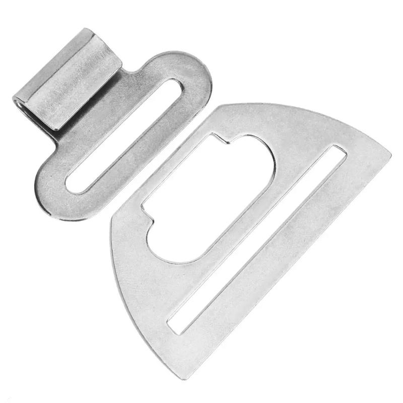 Description Picture 5 of item5 Pcs Non-Slip Stainless Steel Backpack Hooks Belt Fasteners