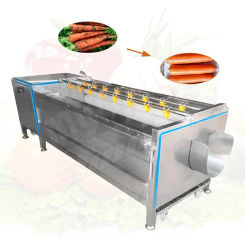 MY Commercial Orange Washer Roller Potato Cassava Wash Fruit Vegetable Clean Machine