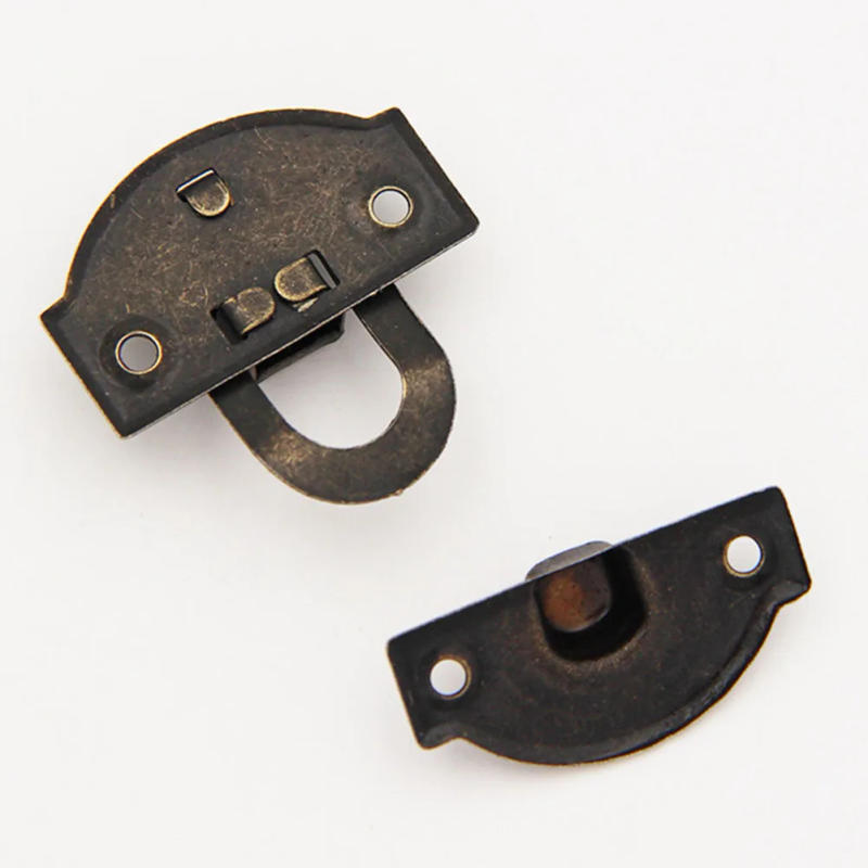 Description Picture 6 of item20pcs Antique Hasp Lock Clasp For Jewelry Box Suitcase Hasp Wooden Wine Box Handbag Buckle Hardware Accessories