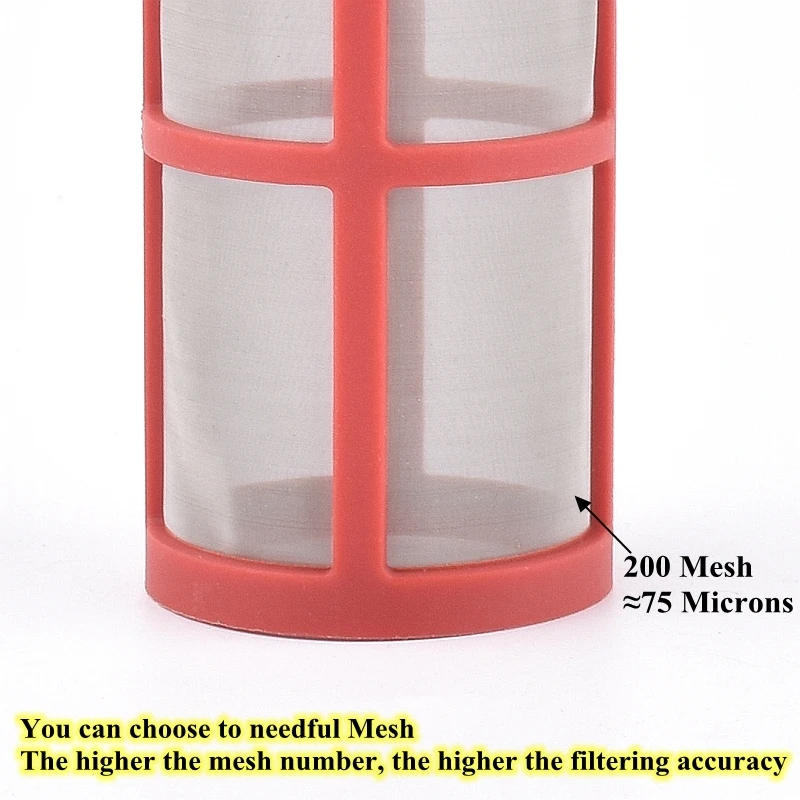 Description Picture 5 of item1~5Pcs 10 Mesh-200 Mesh Filter Net Garden Watering Filter Domestic Kitchen Purification Water impurities Filter Accessories