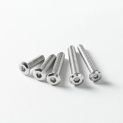 WZHUIDA 25pcs 8 x 120mm Flat Head Hex Socket Cap Screw