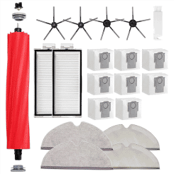 For Max Max+ Plus T8 Robot Vacuum Replacement Spare Parts Main Side Brush Filter Mop Dust Bag